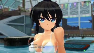 SENRAN KAGURA Peach Beach Splash screenshot 0