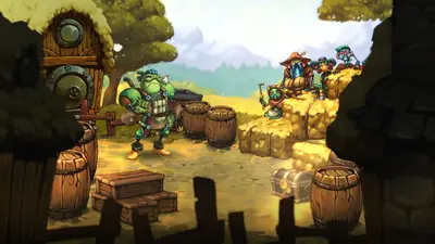 SteamWorld Quest: Hand of Gilgamech screenshot 6