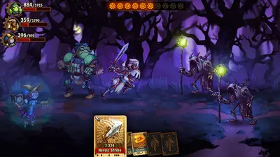 SteamWorld Quest: Hand of Gilgamech screenshot 8