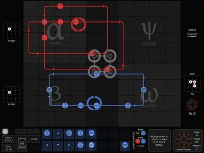 SpaceChem screenshot 1